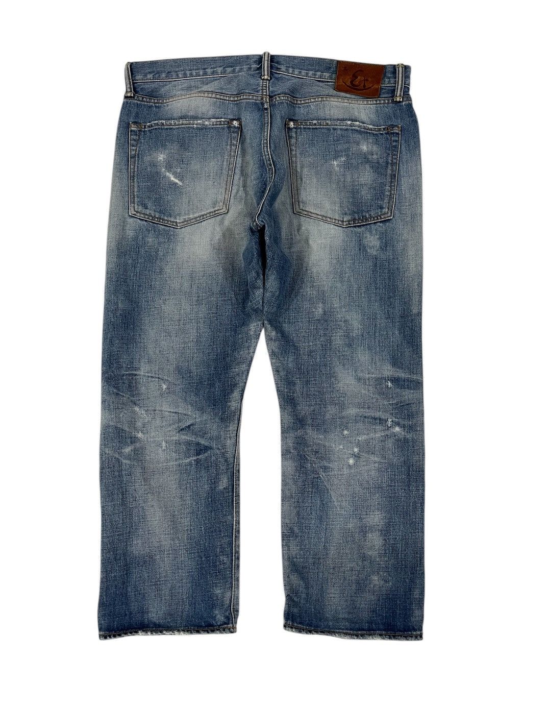 Eternal Vintage Eternal Japan Crops Distress Patchwork Jeans Size 36 Size US 36 / EU 52 - 3 Thumbnail