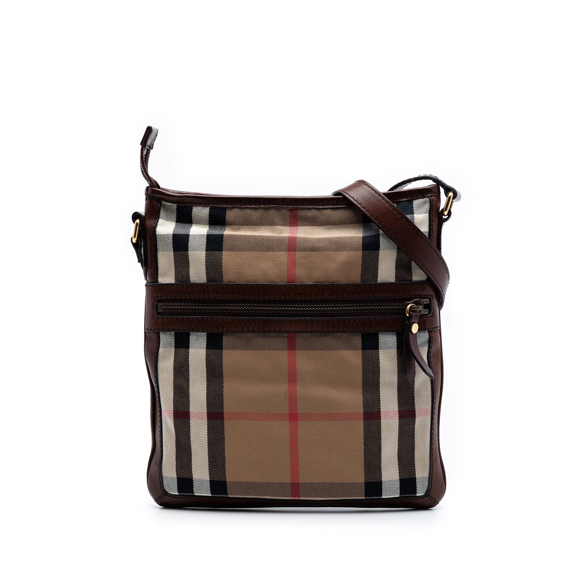 Burberry Exploded Check Canvas Crossbody Size ONE SIZE - 1 Thumbnail
