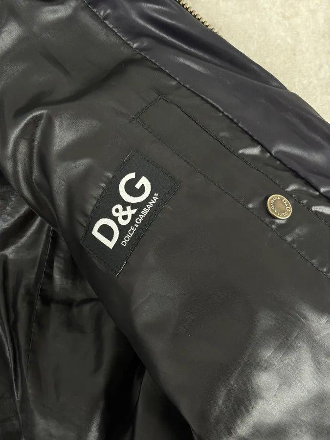 Dolce & Gabbana AW2007 Dolce & Gabbana Dark Purple Puffer Lamb Leather Jacket Size US M / EU 48-50 / 2 - 10 Thumbnail