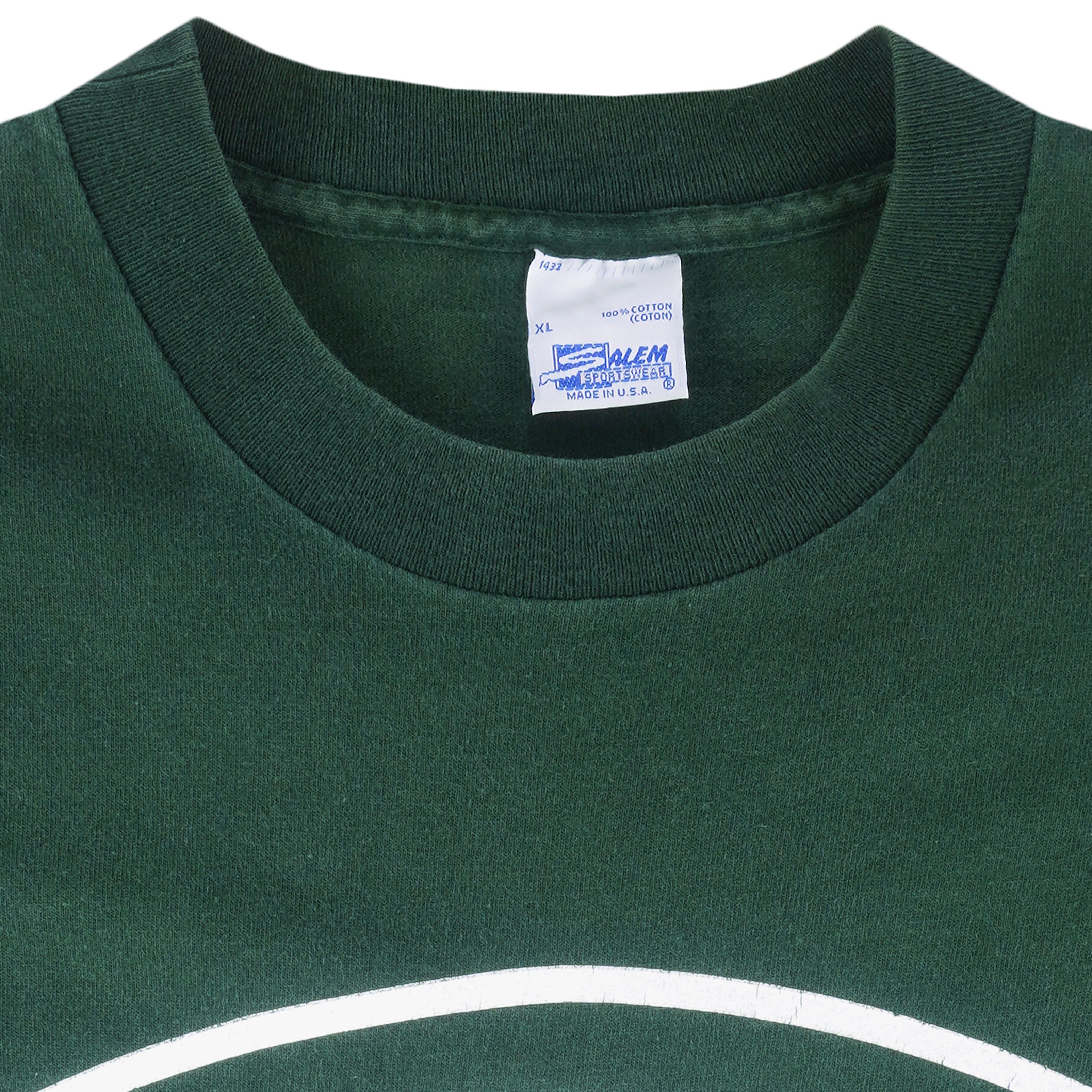 Salem Sportswear NFL - Green Bay Packers Single Stitch T-Shirt 1994 Size US XL / EU 56 / 4 - 4 Thumbnail