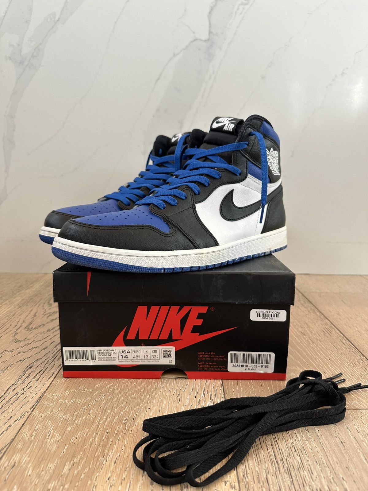 Jordan Brand Jordan 1 High Royal Toe Size US 14 / EU 47 - 1 Thumbnail
