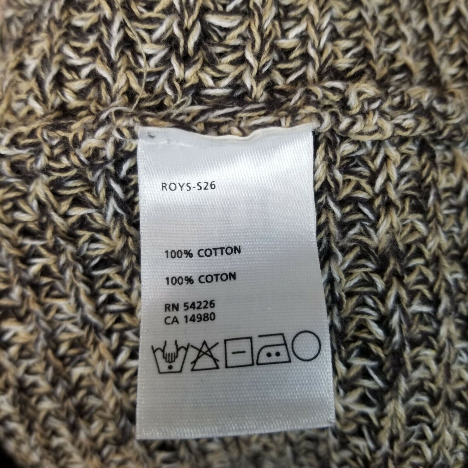Royal Robbins Royal Robbins Womens Speckled Knit Cotton Sweater M Gorpcore Size M / US 6-8 / IT 42-44 - 6 Thumbnail