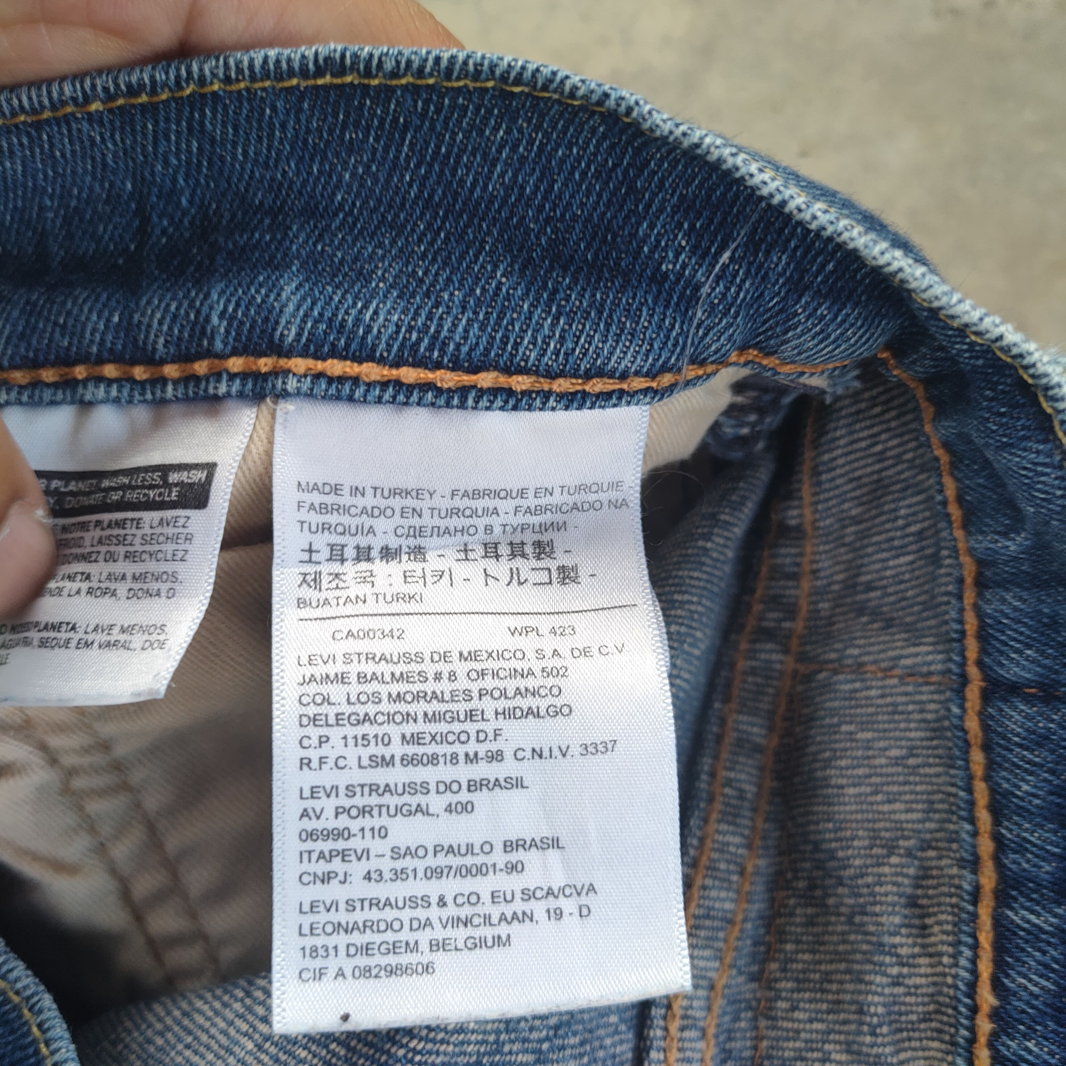 Levi's W30 VINTAGE LEVI'S FADED DISTRESSED RIPPED JEAN DENIM PANTS Size US 30 / EU 46 - 15 Thumbnail