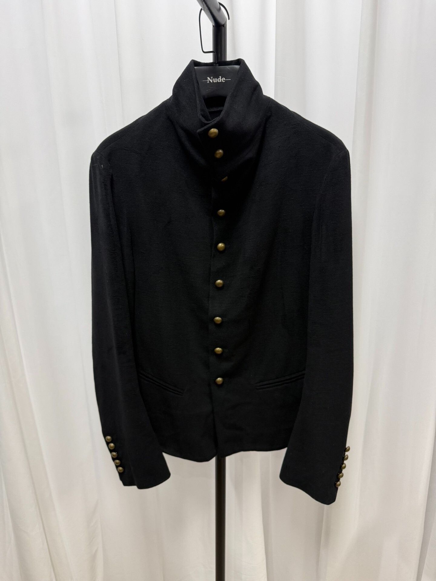 Ann Demeulemeester Ann Demeulemeester Silk Blend Jacket Size US XXS / EU 40 - 1 Thumbnail