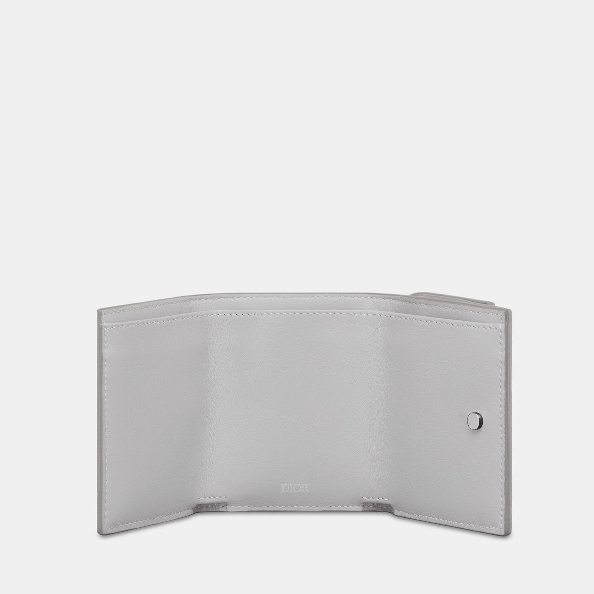 Dior o1bcso1str0226 Size:OS/ Trifold Wallet in Grey Size ONE SIZE - 4 Thumbnail