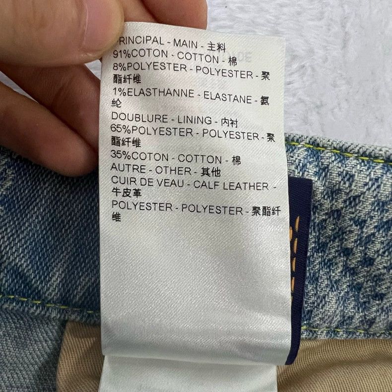 Louis Vuitton Louis Vuitton Plaid printed flared jeans 2502-Nextarrow Size US 31 - 5 Thumbnail