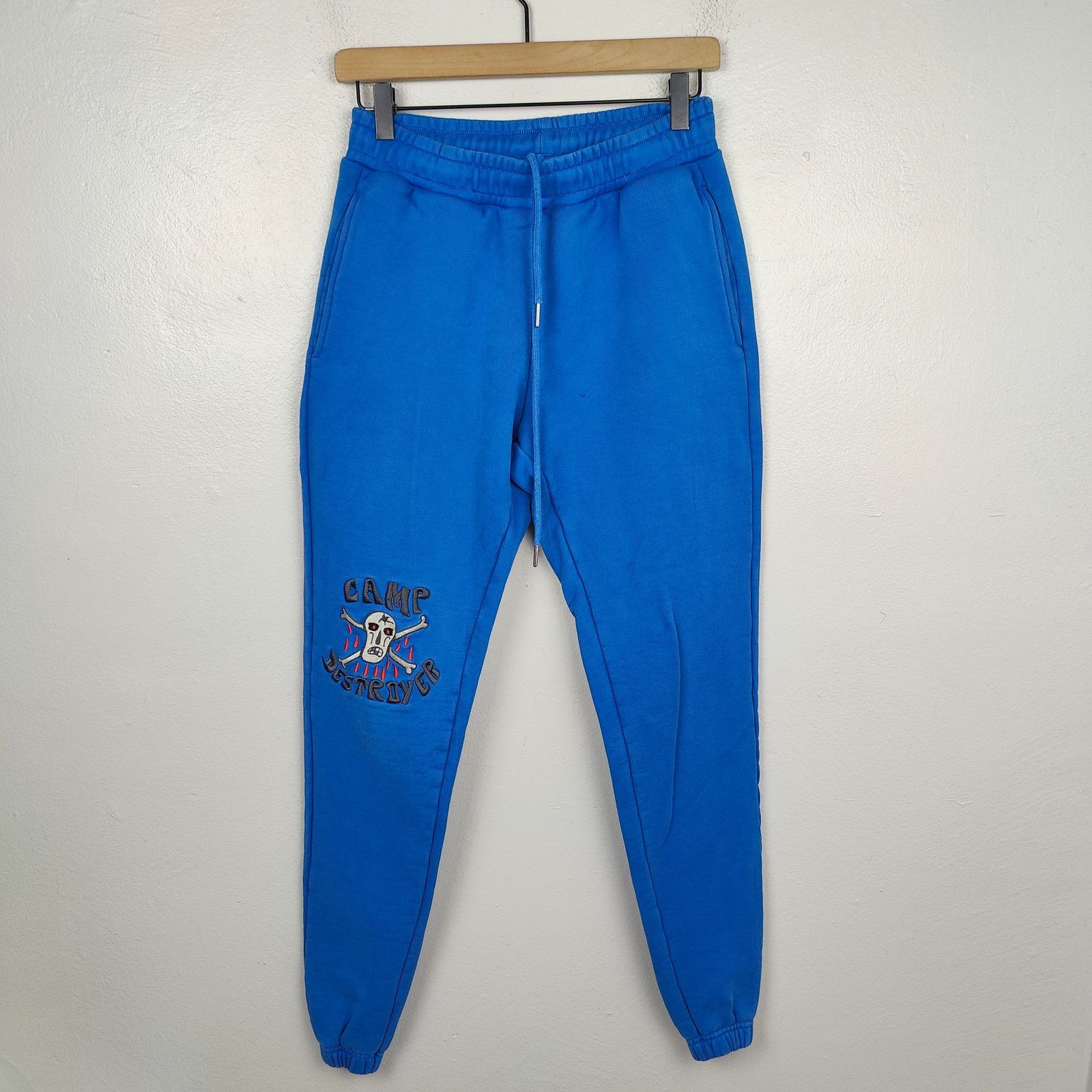 Other Cheatin Snakes Sweatpants Mens XS Blue Camp Destroyer Size US 28 / EU 44 - 1 Thumbnail