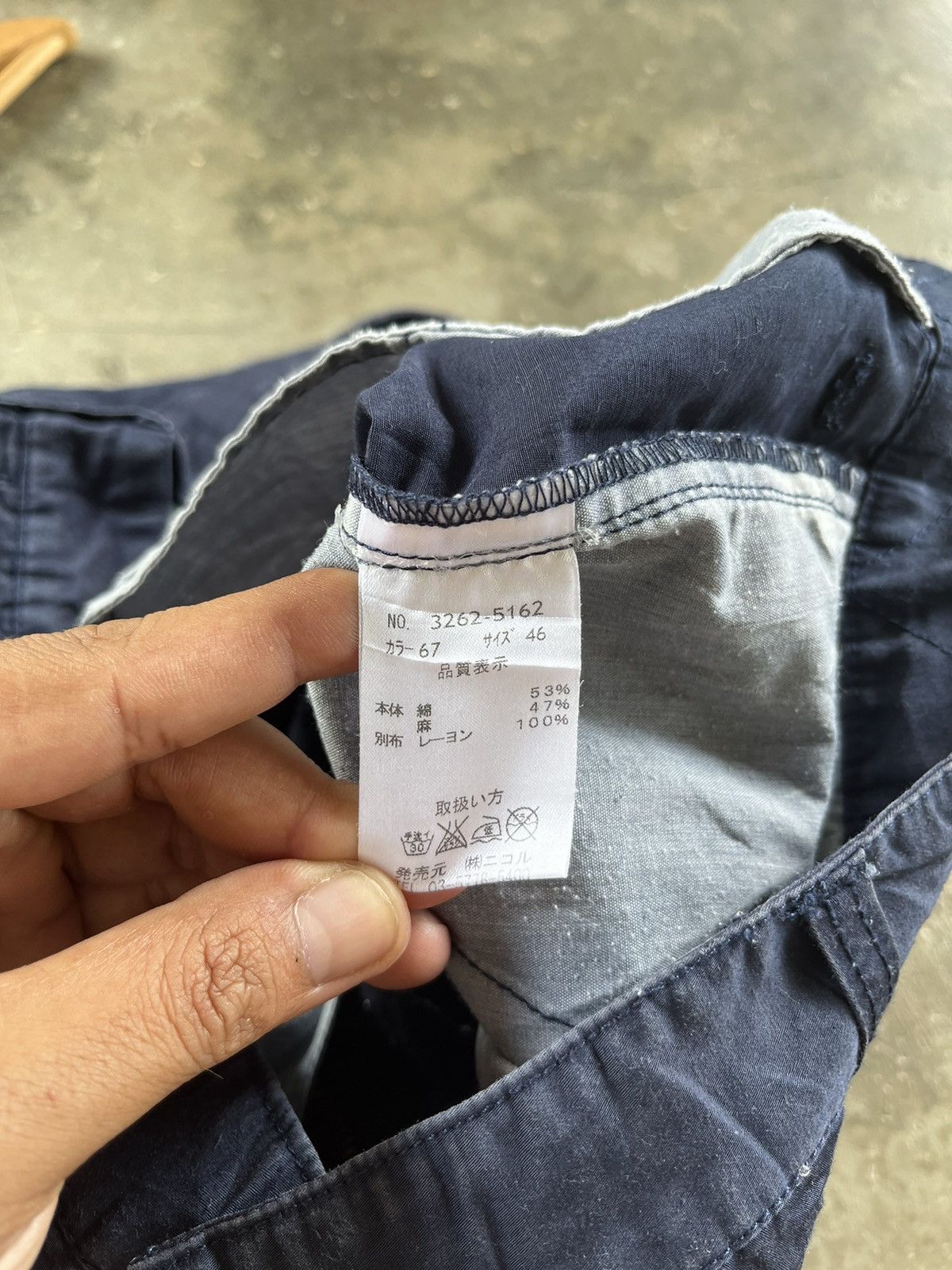 Japanese Brand × Vintage 💥Vital Monsieur Nicole Cargo Shorts Pants Size US 32 / EU 48 - 5 Thumbnail