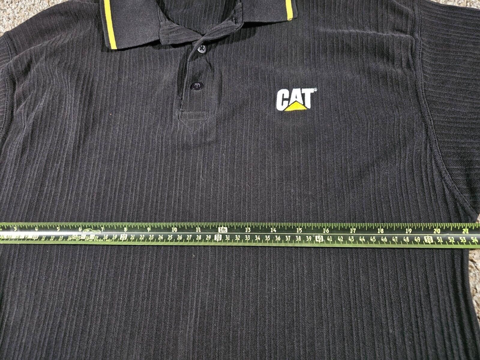 Designer Caterpillar CAT Norscot Mequon WI black XXL polo shirt Size US XXL / EU 58 / 5 - 4 Thumbnail