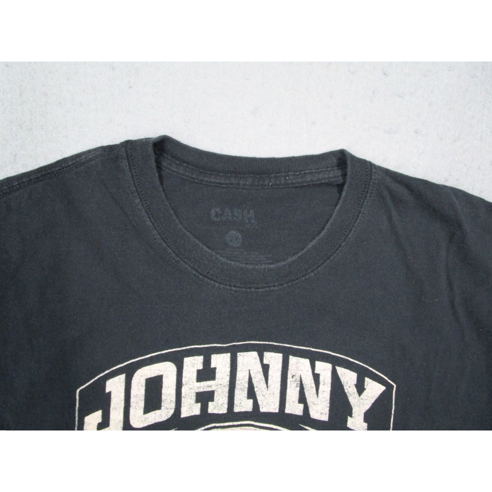 Etro VINTAGE Johnny Cash T-Shirt Mens 2XL Short Sleeve Black Cotton Music Retro Western 70s 80s Man in Black Size US XXL / EU 58 / 5 - 3 Thumbnail