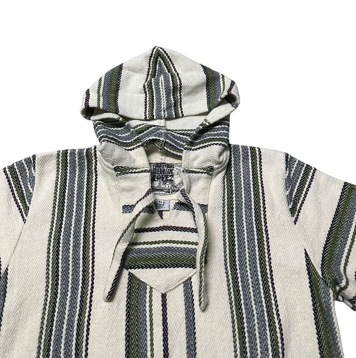 Baja East × Mexicana × Vintage Mexican baja hoodie Size US XL / EU 56 / 4 - 6 Thumbnail