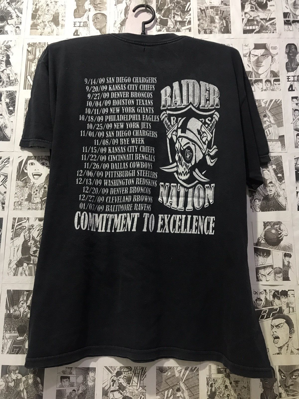 NFL × Vintage Vintage Raiders One Nation Ruthless Tee Size US XL / EU 56 / 4 - 3 Thumbnail