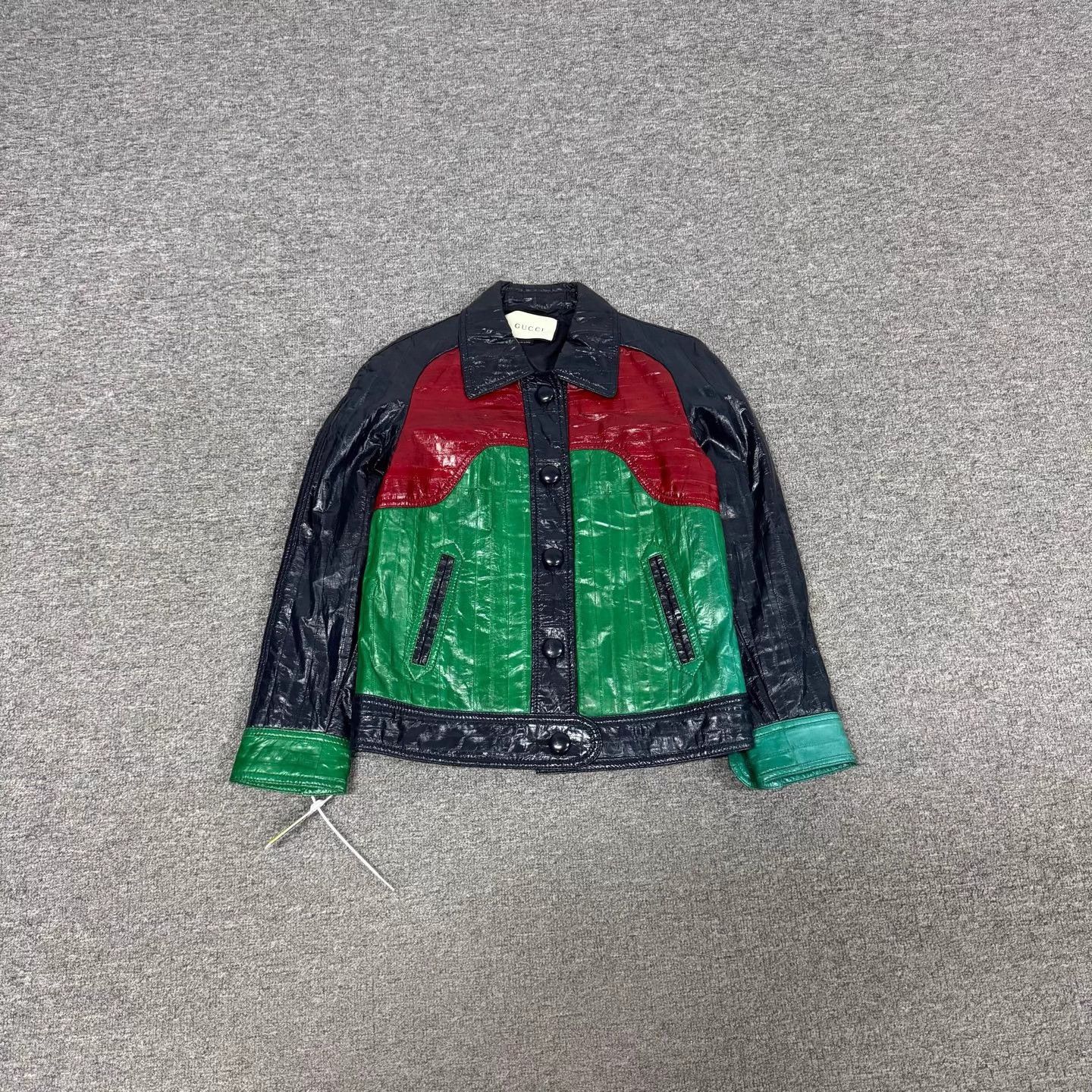 Gucci Gucci SS16 Runway Eel Skin Jacket 38 Size S / US 4 / IT 40 - 1 Thumbnail