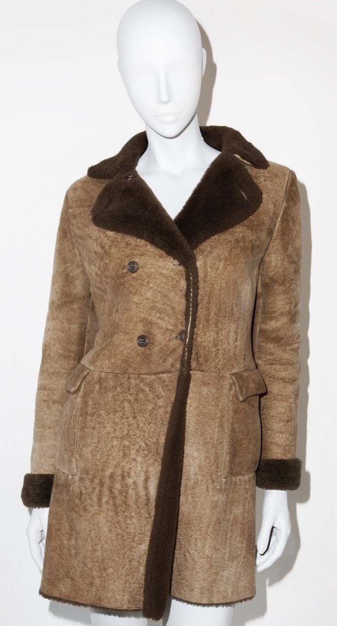 Vintage Shearling fur Coat Size M / US 6-8 / IT 42-44 - 3 Thumbnail