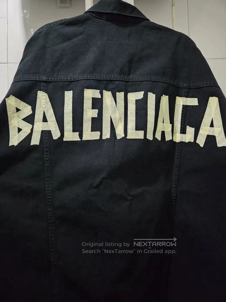 Balenciaga Balenciaga Denim Jackets Size US S / EU 44-46 / 1 - 2 Thumbnail