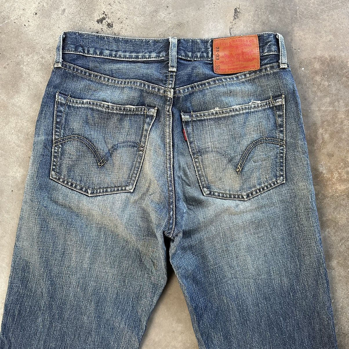 Japanese Brand W30🔥Vintage Levi’s 502 Distressed Faded Denim Sick Jean Pant Size US 30 / EU 46 - 12 Thumbnail
