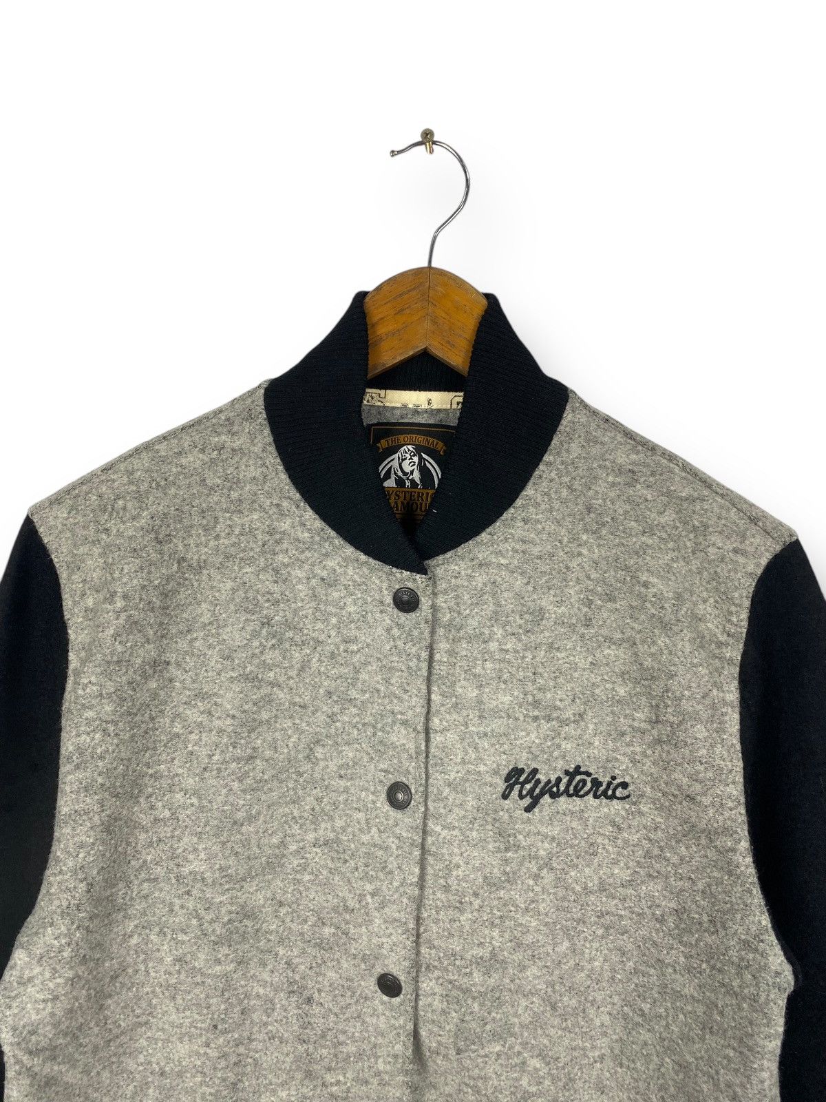 Hysteric Glamour × Japanese Brand Vintage Hysteric Glamour Varsity Jacket. #E3 Size US M / EU 48-50 / 2 - 2 Thumbnail