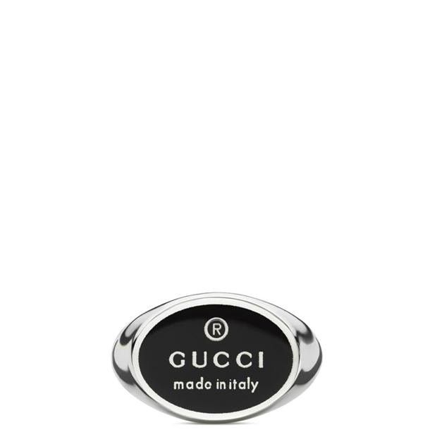 Gucci GUCCI Trademark Oval Ring - 13 Size ONE SIZE - 3 Thumbnail