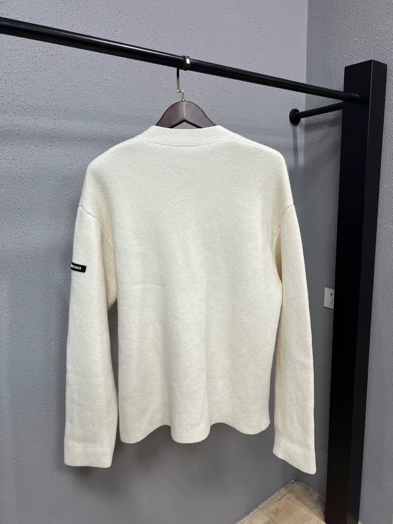 Balenciaga Balenciaga Sleeve-label cardigan Size M / US 6-8 / IT 42-44 - 2 Thumbnail