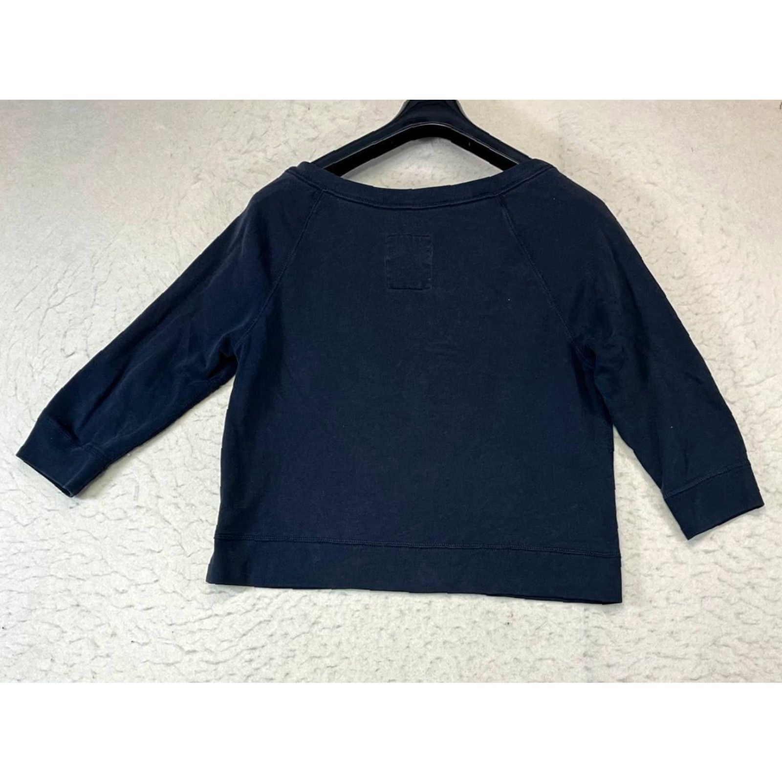 Vintage Gilly Hicks Sydney Crewneck Sweatshirt Black Women's Size M 3/4 Sleeve Long Sleeve Pullover Activewear Crew Neck Size M / US 6-8 / IT 42-44 - 2 Thumbnail