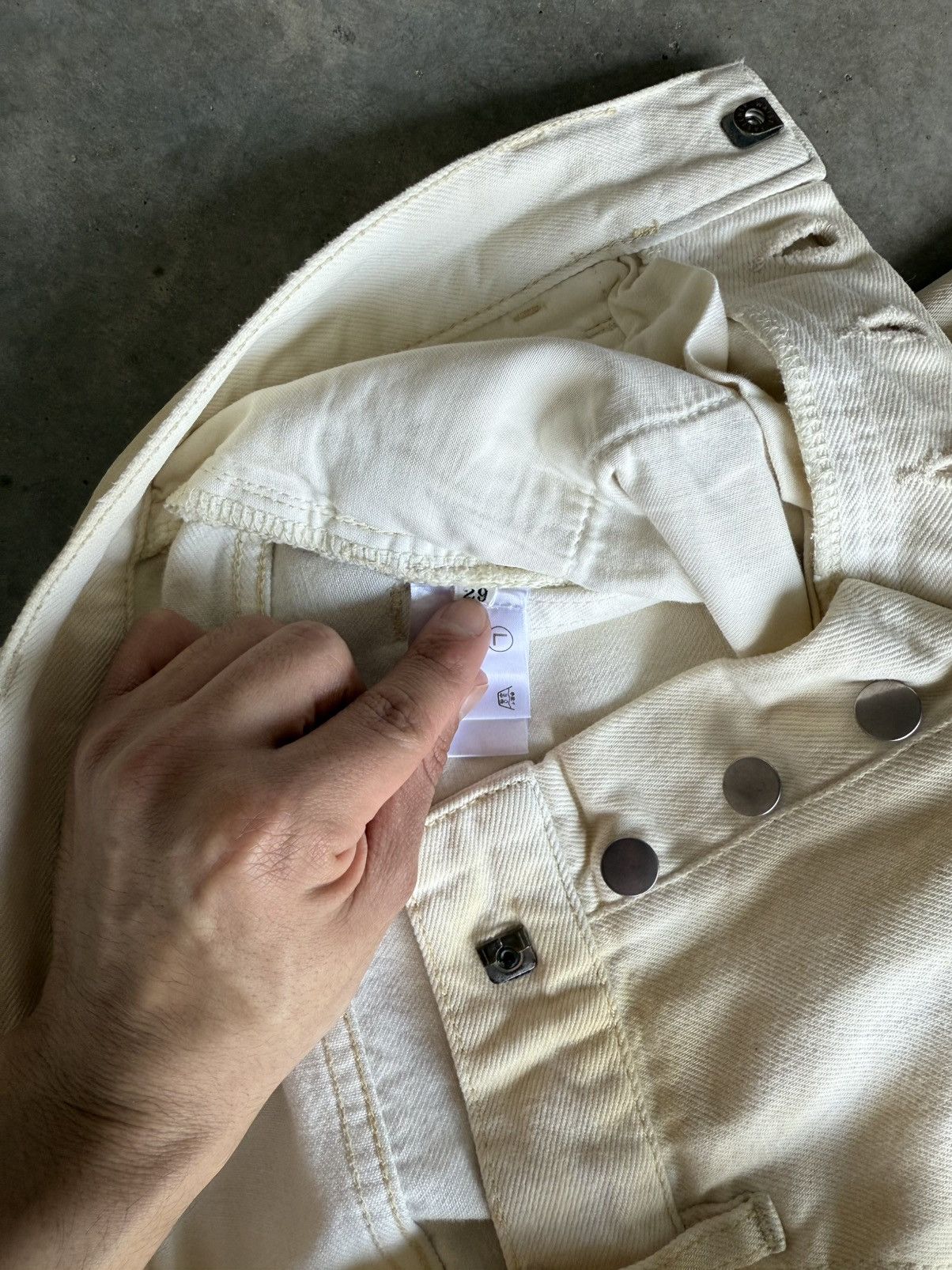 Balmain Balmain SS12 Dirty Wash Denim Size US 30 / EU 46 - 10 Thumbnail