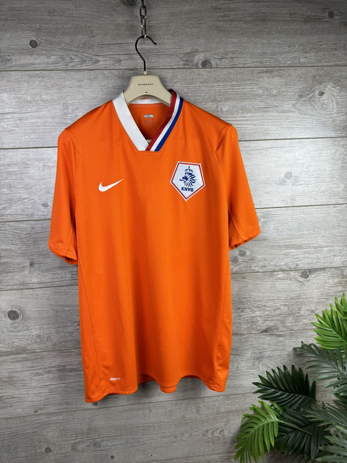 Nike × Vintage Netherlands 2008 - 2010 Home football Nike Soccer Jersey Size US XL / EU 56 / 4 - 3 Thumbnail