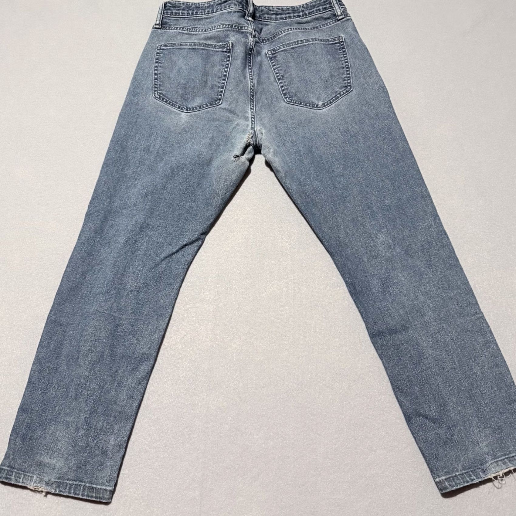 Uniqlo Uniqlo Jeans Women's 32X24 Blue Denim Mid-Rise Zip Fly Skinny 5-Pocket Design Jeans Women Blue Denim Skinny 32x24 Size 24" / US 00 / IT 34 - 2 Thumbnail