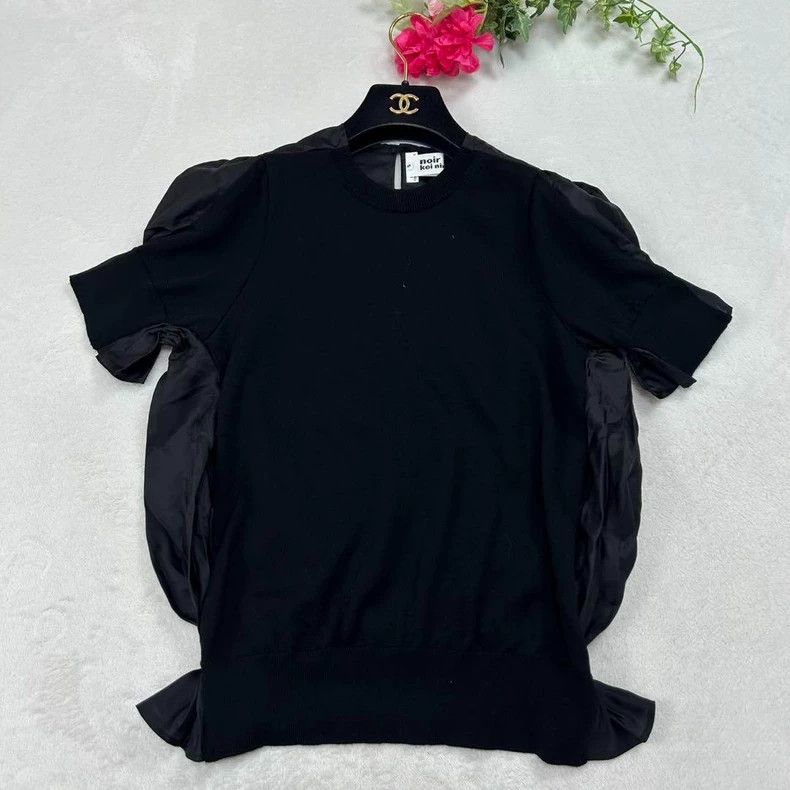 Comme des Garcons Comme des Garcons Black retro bubble sleeve blouse Size S / US 4 / IT 40 - 1 Thumbnail
