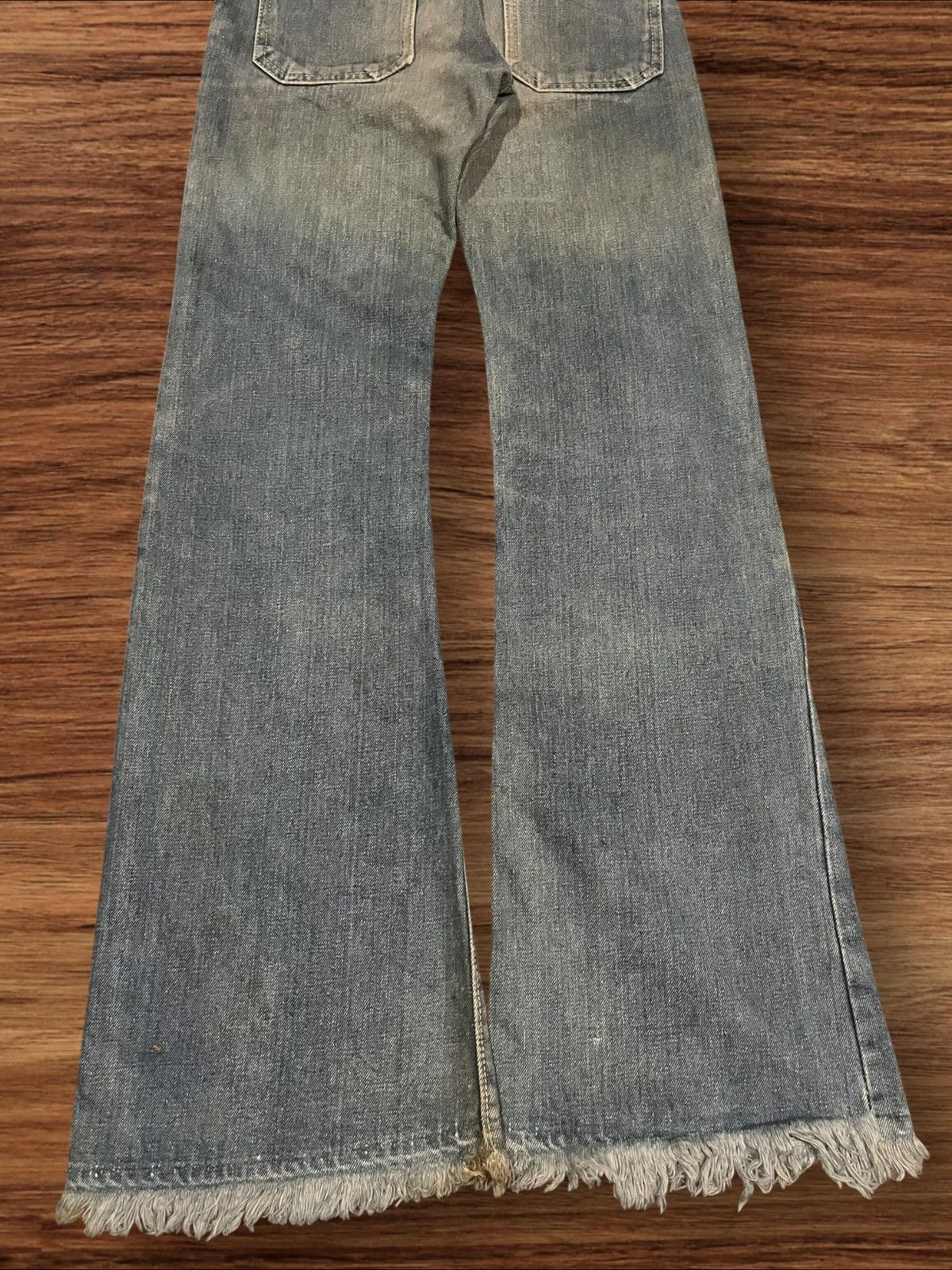 South2 West8 × Vintage Vintage 90s X-West Canton Bell Bottom Button Fly Flare Jeans Size 26" / US 2 / IT 38 - 10 Thumbnail