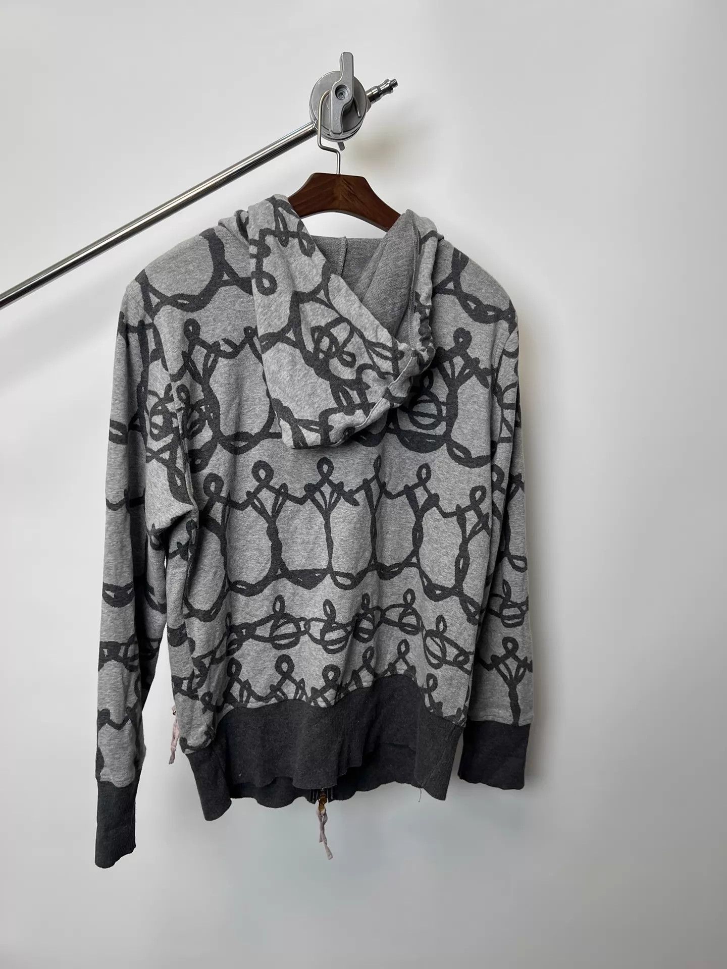 Vivienne Westwood Vivienne Westwood Y2K All-Over Print Zip Hoodie Size US S / EU 44-46 / 1 - 6 Thumbnail