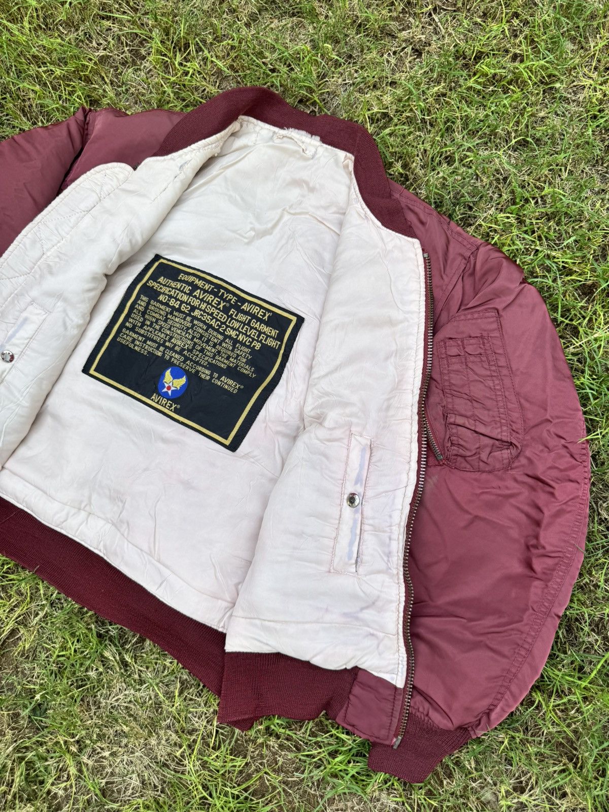 Avirex Avirex USA vintage aviator bomber ma1 jacket Size US L / EU 52-54 / 3 - 10 Thumbnail