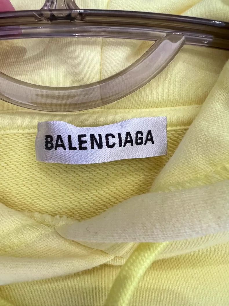 Balenciaga Balenciaga Letter print hooded sweatshirt Size US M / EU 48-50 / 2 - 4 Thumbnail