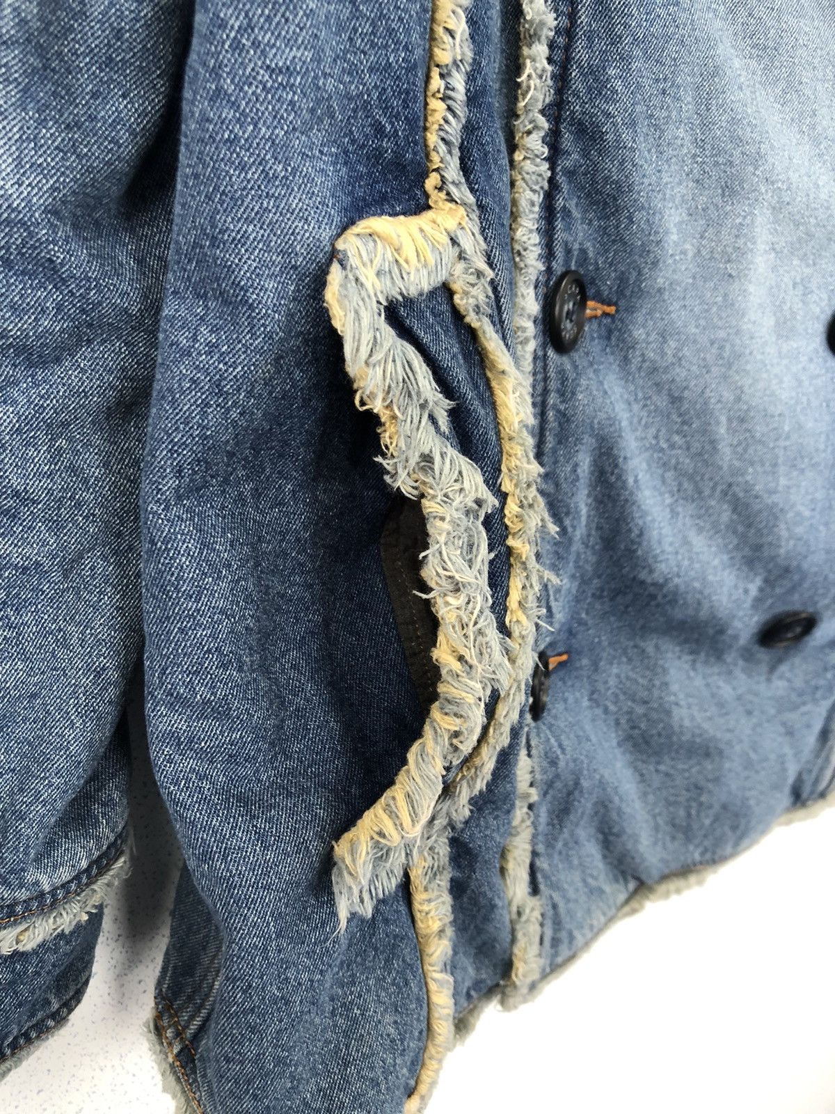 Japanese Brand SCAPA Double Breast Denim Jacket Size US M / EU 48-50 / 2 - 8 Thumbnail