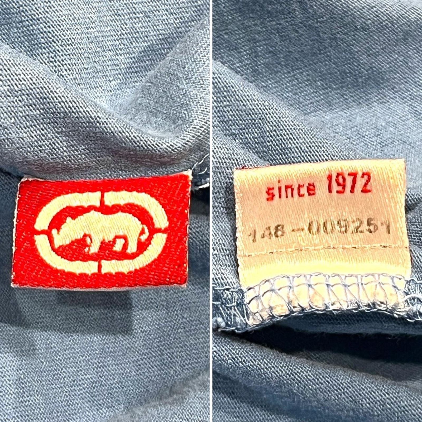 Ecko Unltd. Eckō Unltd. (Unlimited) Big Logo Y2K Blue Long Sleeve Shirt Size US L / EU 52-54 / 3 - 7 Thumbnail