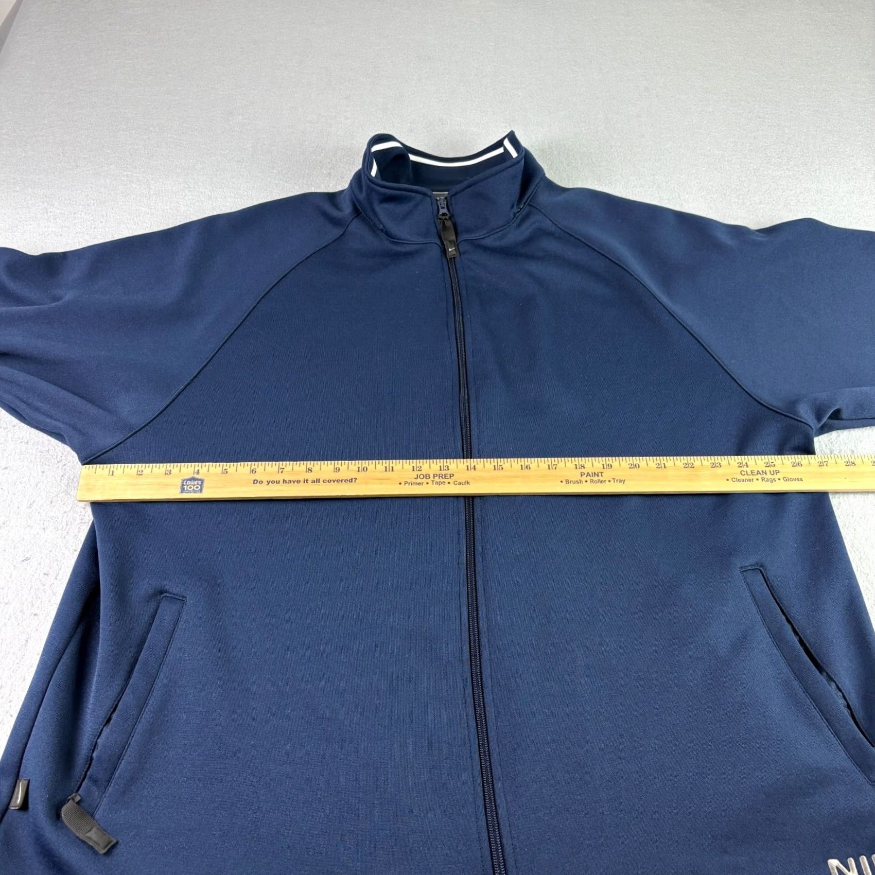 Nike VINTAGE Nike Track Jacket Mens XL Blue Full Zip Embroidered Logo Coat Y2K Size US XL / EU 56 / 4 - 6 Thumbnail