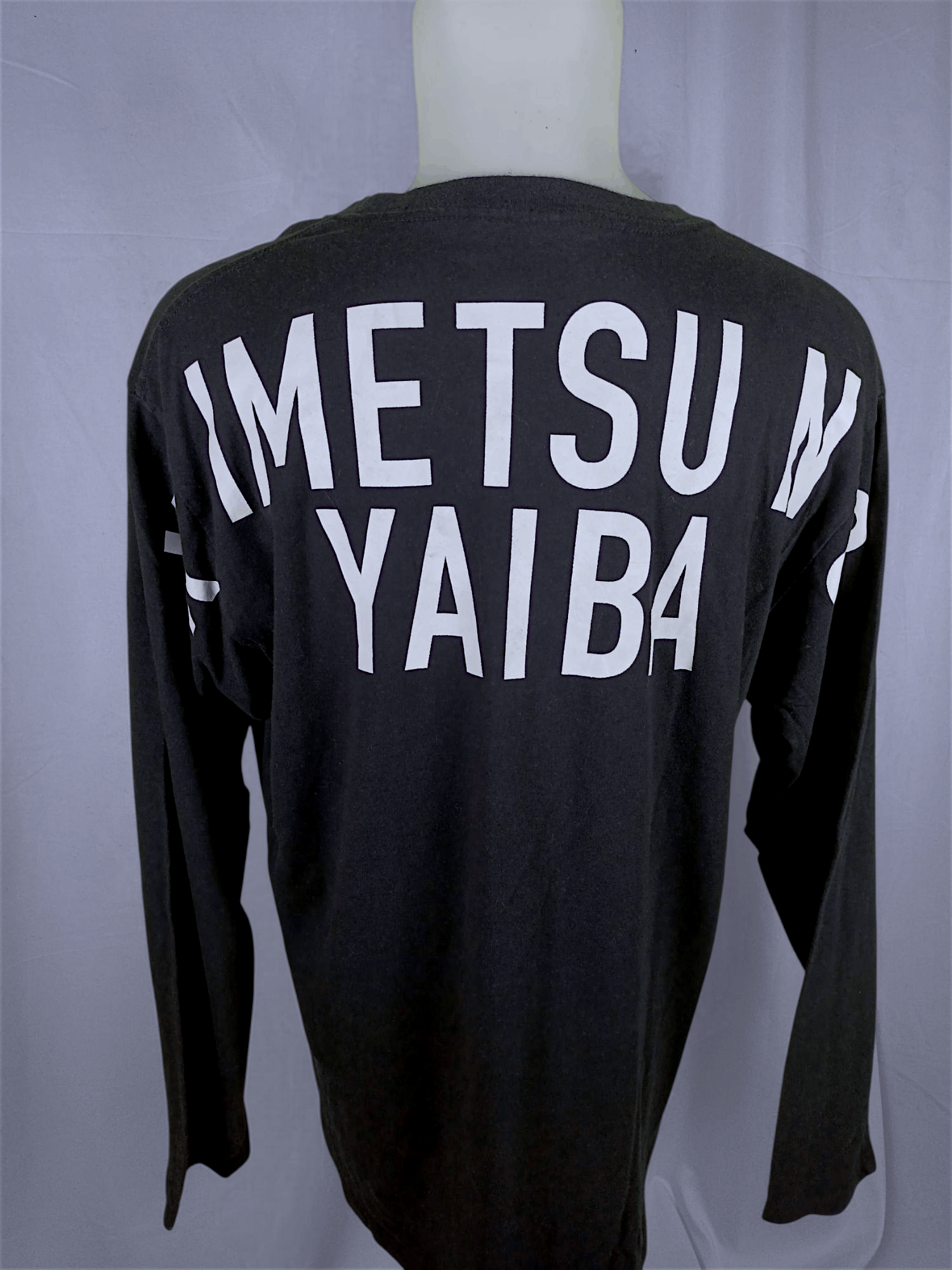 Anime × Cartoon Network × Japanese Brand "DEMON SLAYER" KIMETSU NO YAIBA LONG SLEEVE TSHIRT Size US XL / EU 56 / 4 - 21 Thumbnail