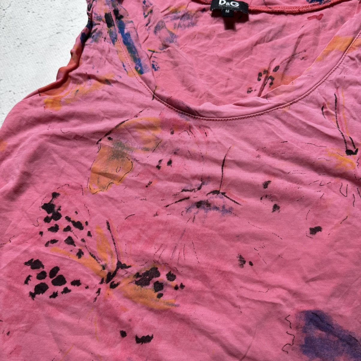 Dolce & Gabbana vintage y2k dolce gabbana butterfly print t-shirt Size M / US 6-8 / IT 42-44 - 6 Thumbnail
