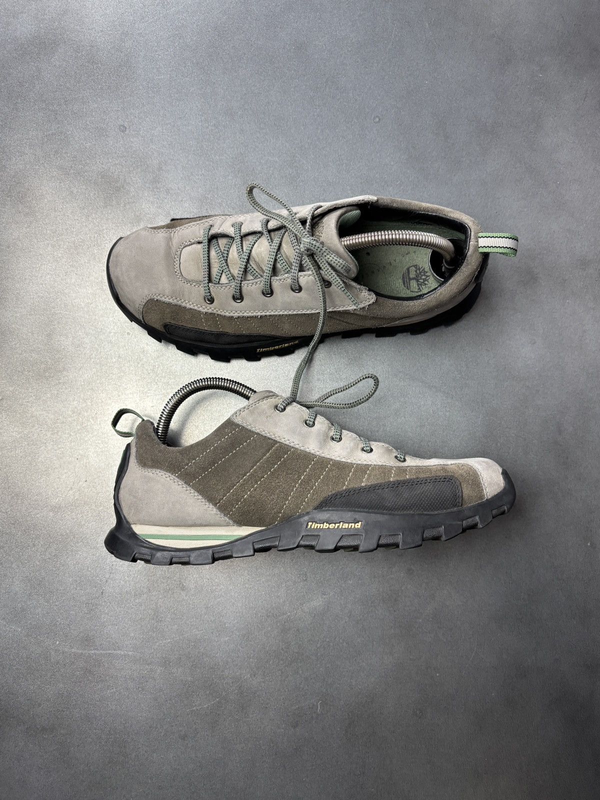 Timberland × Vintage Vintage Timberland Hiking Sneakers Suede Trek Sport 2000s Lo Size US 9.5 / IT 39.5 - 15 Thumbnail