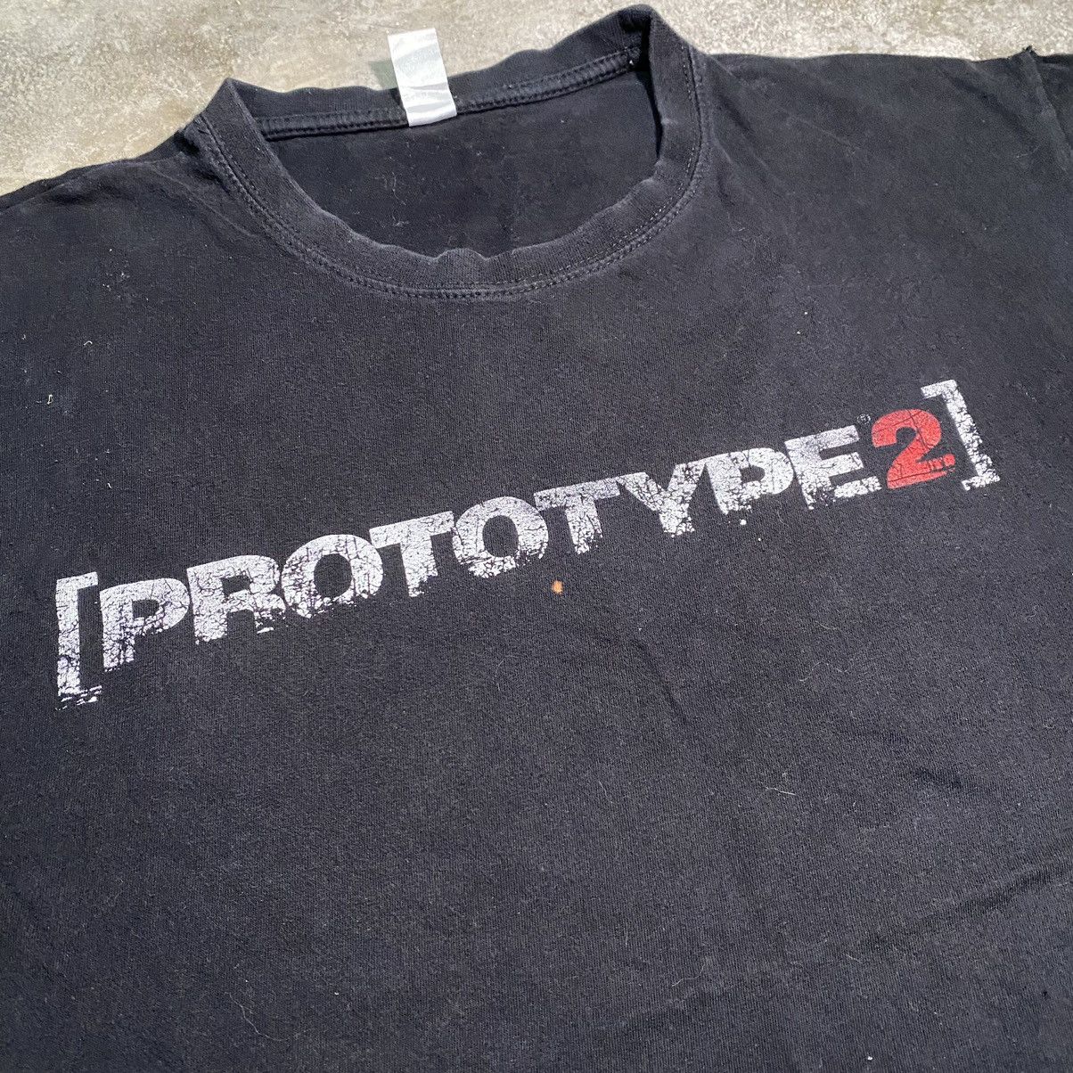 Playstation Rare!💥 Prototype 2 Action Adventure Video Game Promo T Shirt Size US L / EU 52-54 / 3 - 6 Thumbnail