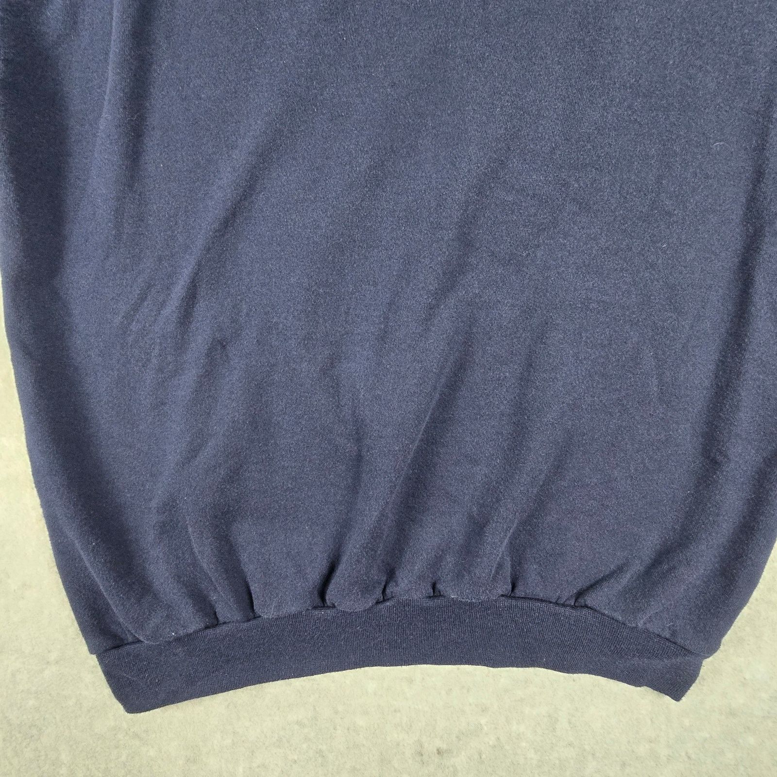 Vintage Vtg Alabama Sweatshirt XL by Santee Navy Red Made in USA Size XL / US 12-14 / IT 48-50 - 12 Thumbnail