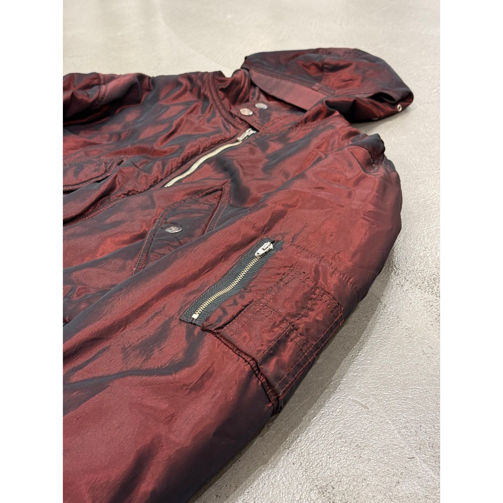 Jean Paul Gaultier 1990s Jean Paul Gaultier iridescent bomber jacket Size L / US 10 / IT 46 - 3 Thumbnail