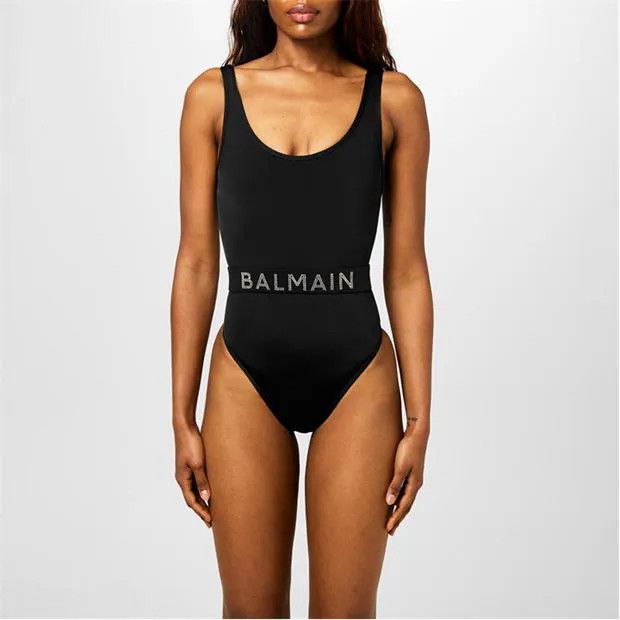 Balmain o1g2r1mq0924 Swimsuit in Black Size XS / US 0-2 / IT 36-38 - 3 Thumbnail