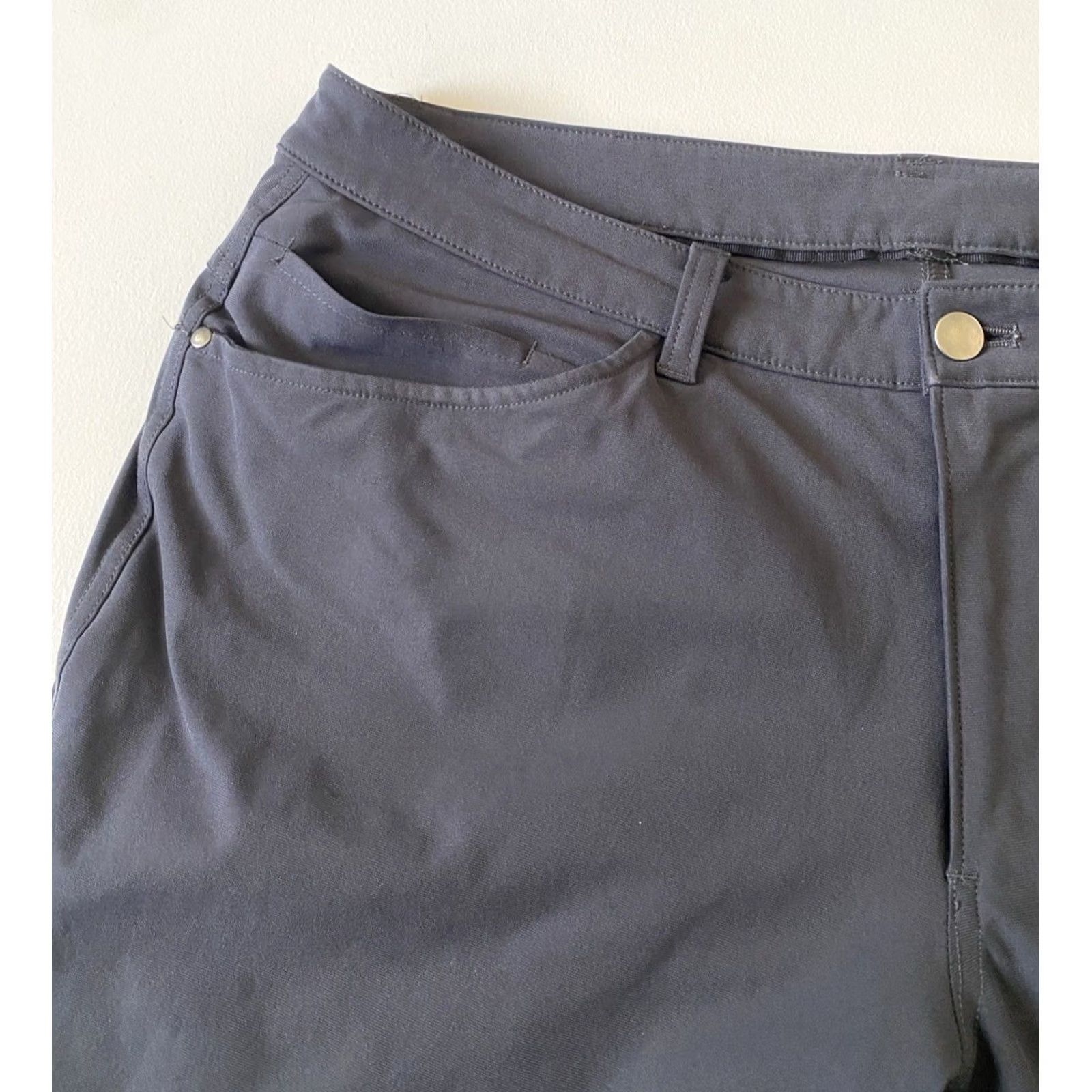 Lululemon Lululemon ABC Classic-Fit 5-Pocket Pants LM5583S Gray 34 Mens Chino City, Preppy, Jeans? Size US 34 / EU 50 - 7 Thumbnail