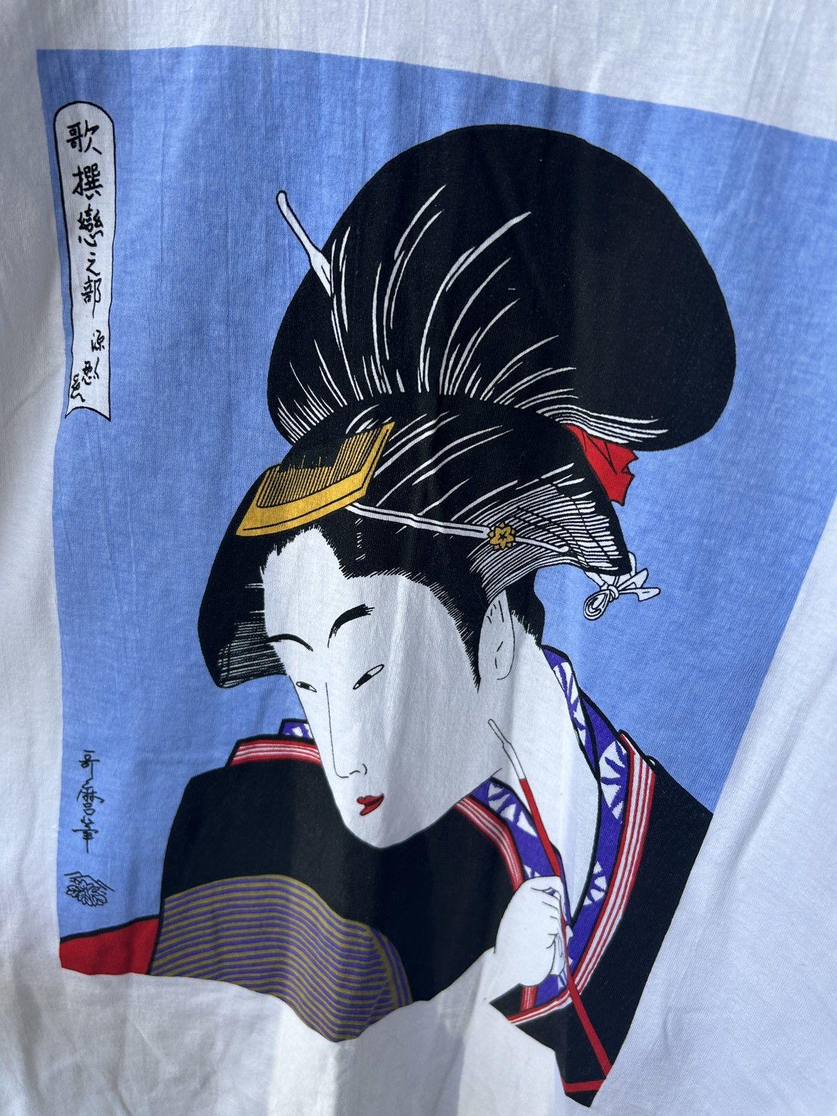 Japanese Brand × Vintage Vintage Japanese or Chinese Tourist Graphic Tee Size US L / EU 52-54 / 3 - 2 Thumbnail