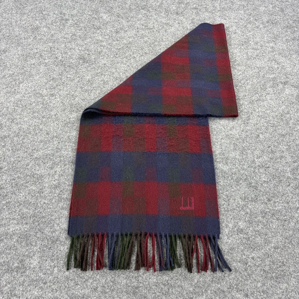 Alfred Dunhill × Vintage Dunhill Scarf # D751 # Muffler # Neckwear Size ONE SIZE - 7 Thumbnail