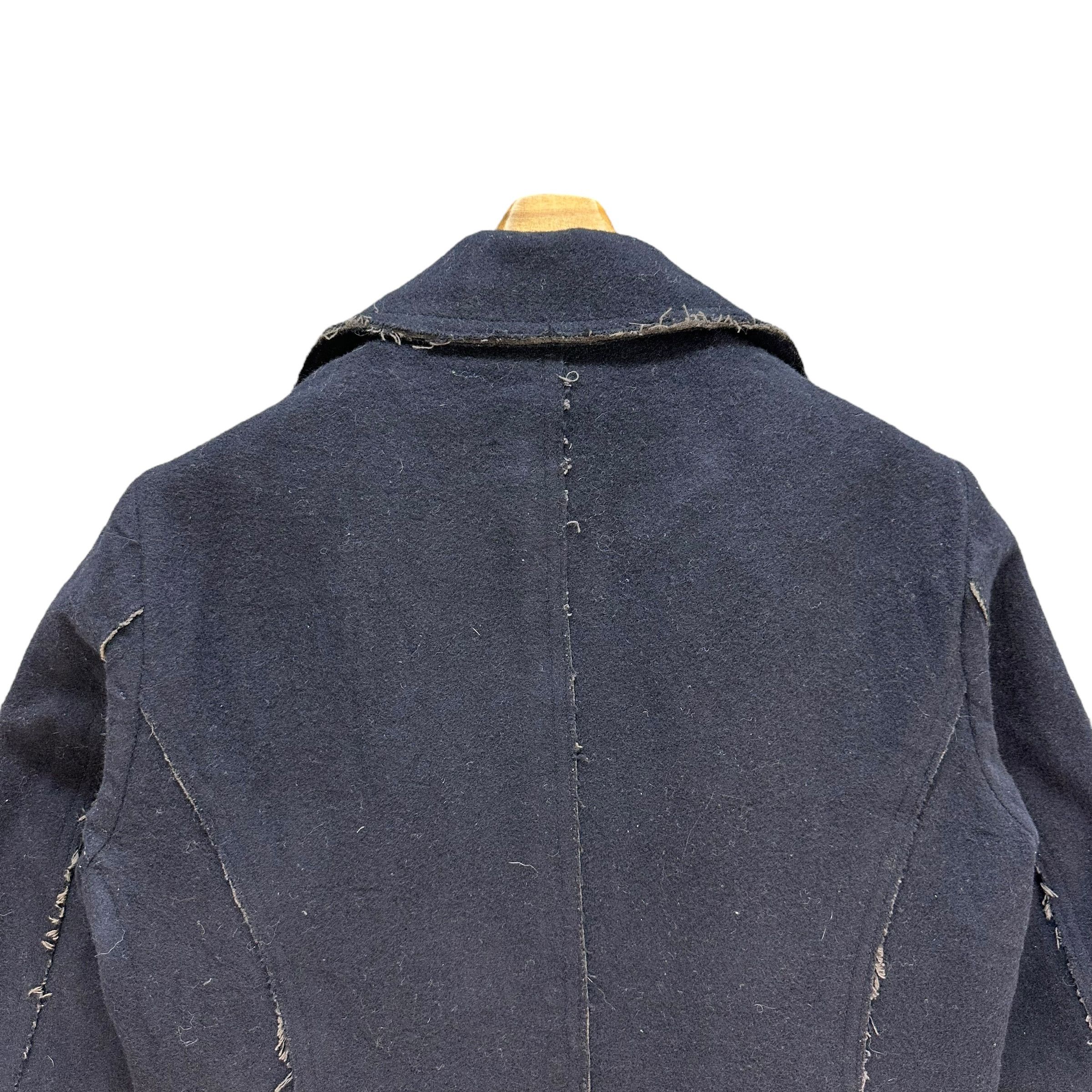 Shellac SHELLAC Deconstructed Double Breasted Wool Coat #A59-1361 Size US S / EU 44-46 / 1 - 16 Thumbnail