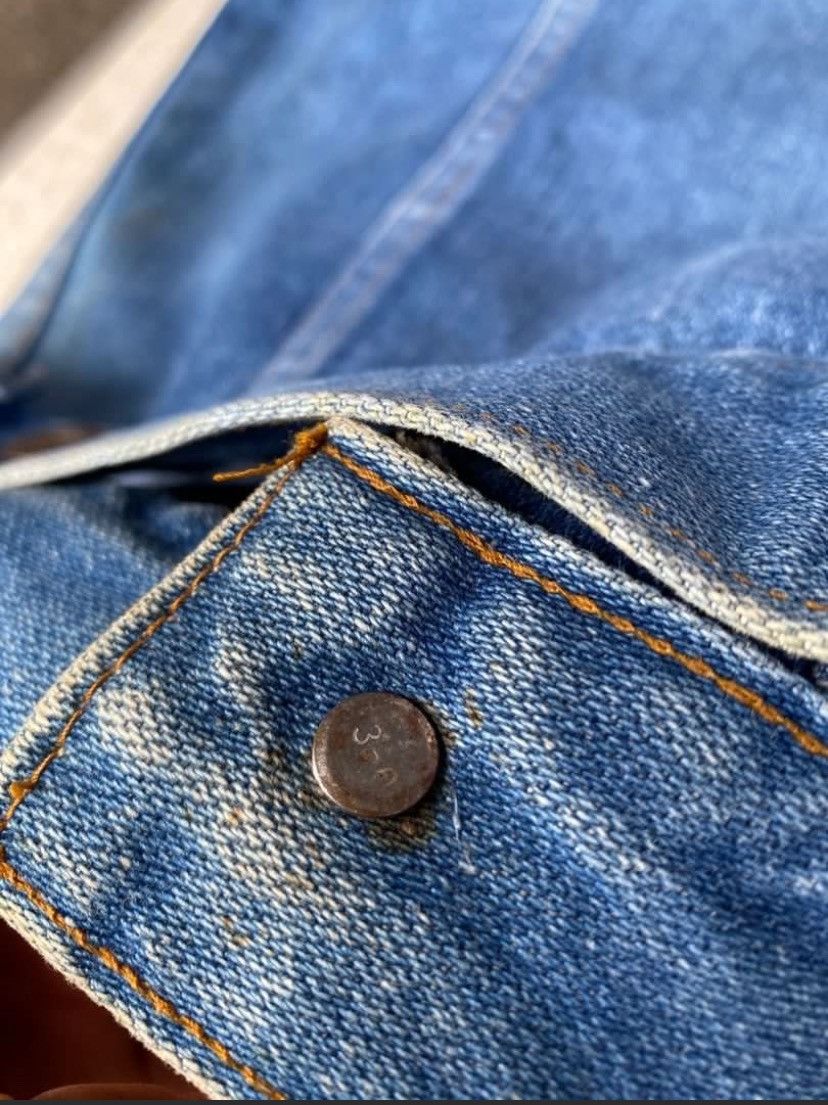 Levi's × Levi's Vintage Clothing × Vintage Vintage 90s Levis Denim Vest jacket Size ONE SIZE - 5 Thumbnail