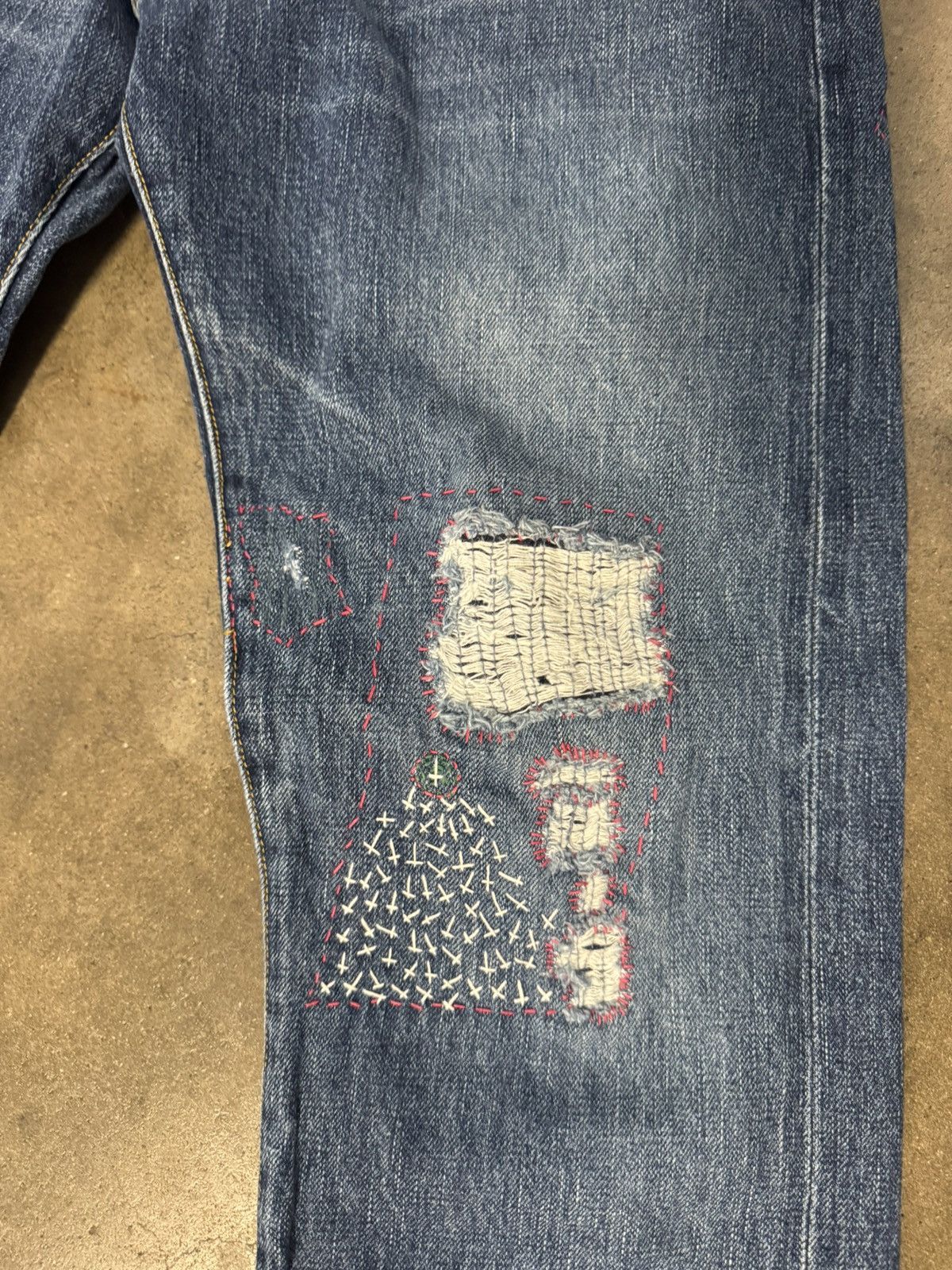 Post Overalls Post O’Alls (Overalls) Selvedge Jeans Vintage Size US 32 / EU 48 - 2 Thumbnail