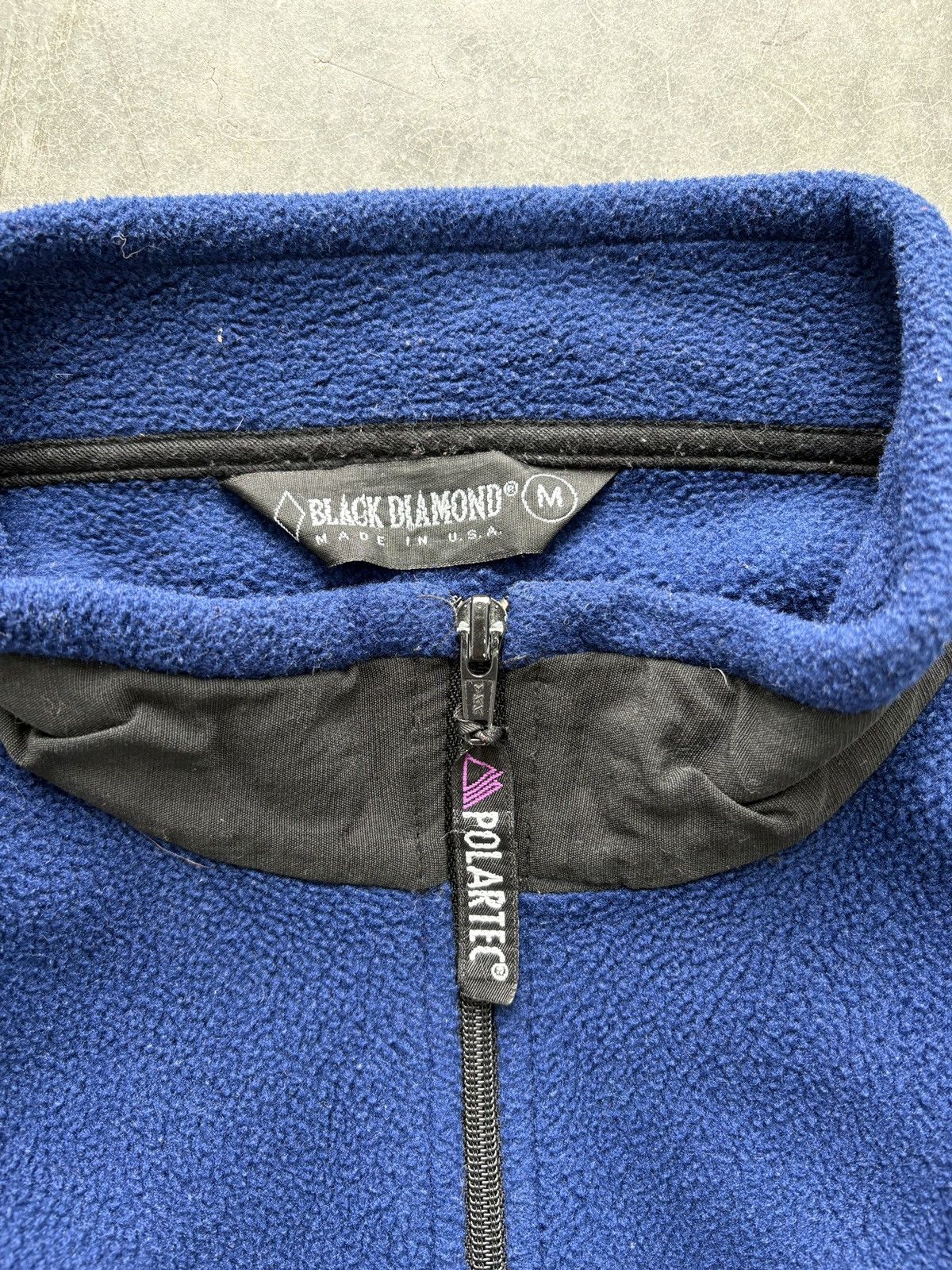 Vintage Vintage 90s Black Diamond Fleece Jacket Polartec Size US M / EU 48-50 / 2 - 4 Thumbnail