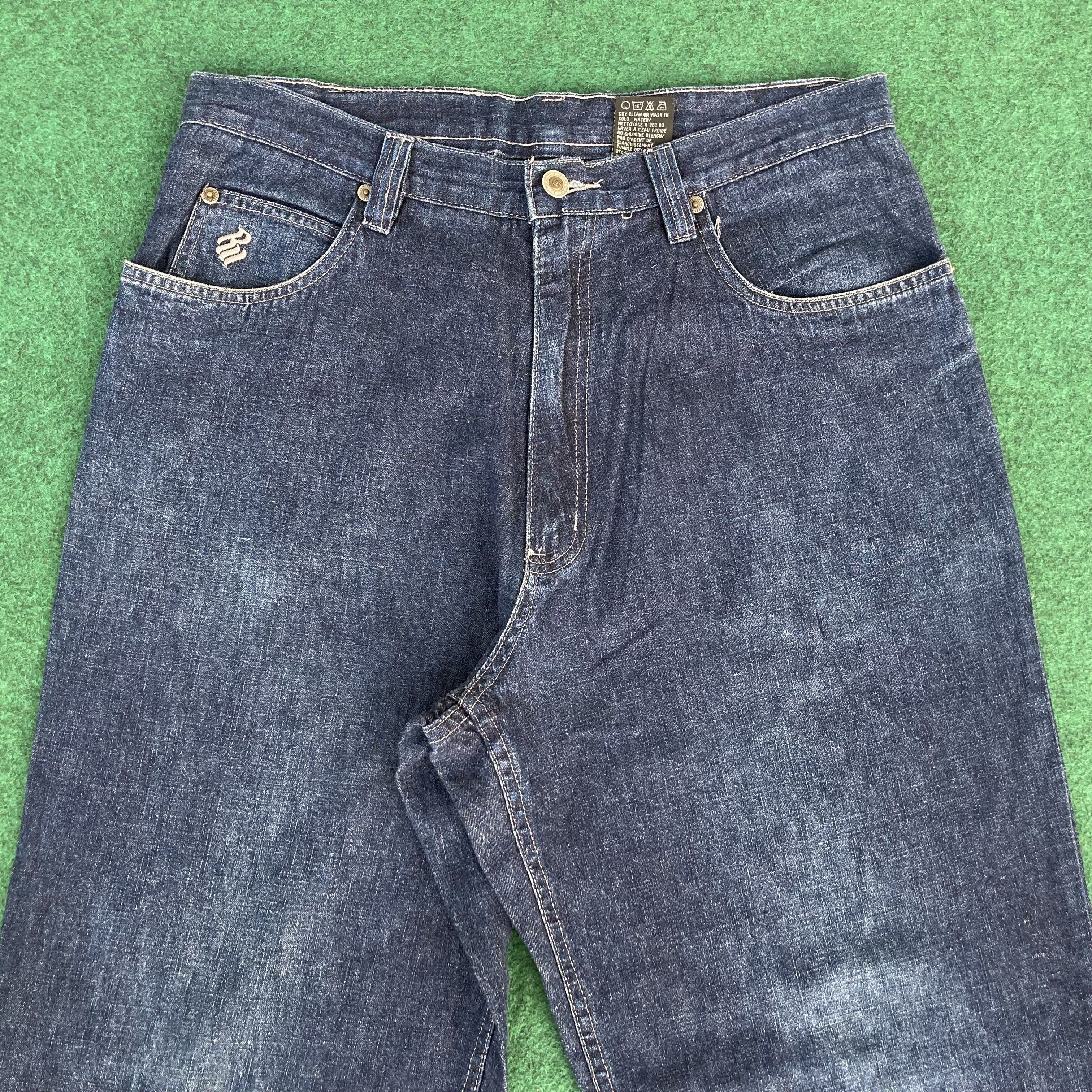 Rocawear × Vintage Vtg RocaWear Baggy Jeans Swag Denim Size US 32 / EU 48 - 4 Thumbnail